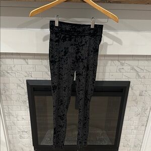 Girls Tucker and Tate Black Velvet Leggings 4 for $20